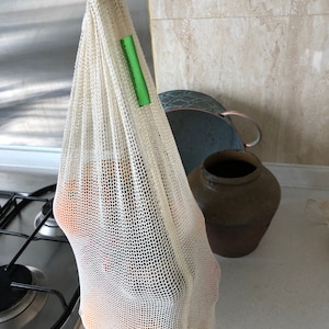 Organic Cotton Reusable Produce Bags, Reusable Mesh Bags, Reusable Food Bags, Reusable Grocery Bags - 10% donated to charity
