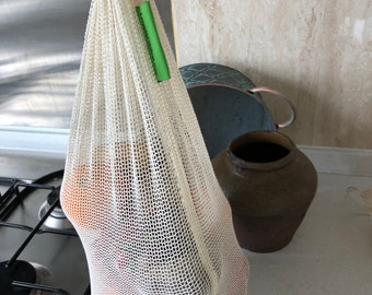 Organic Cotton Reusable Produce Bags, Eco-Friendly