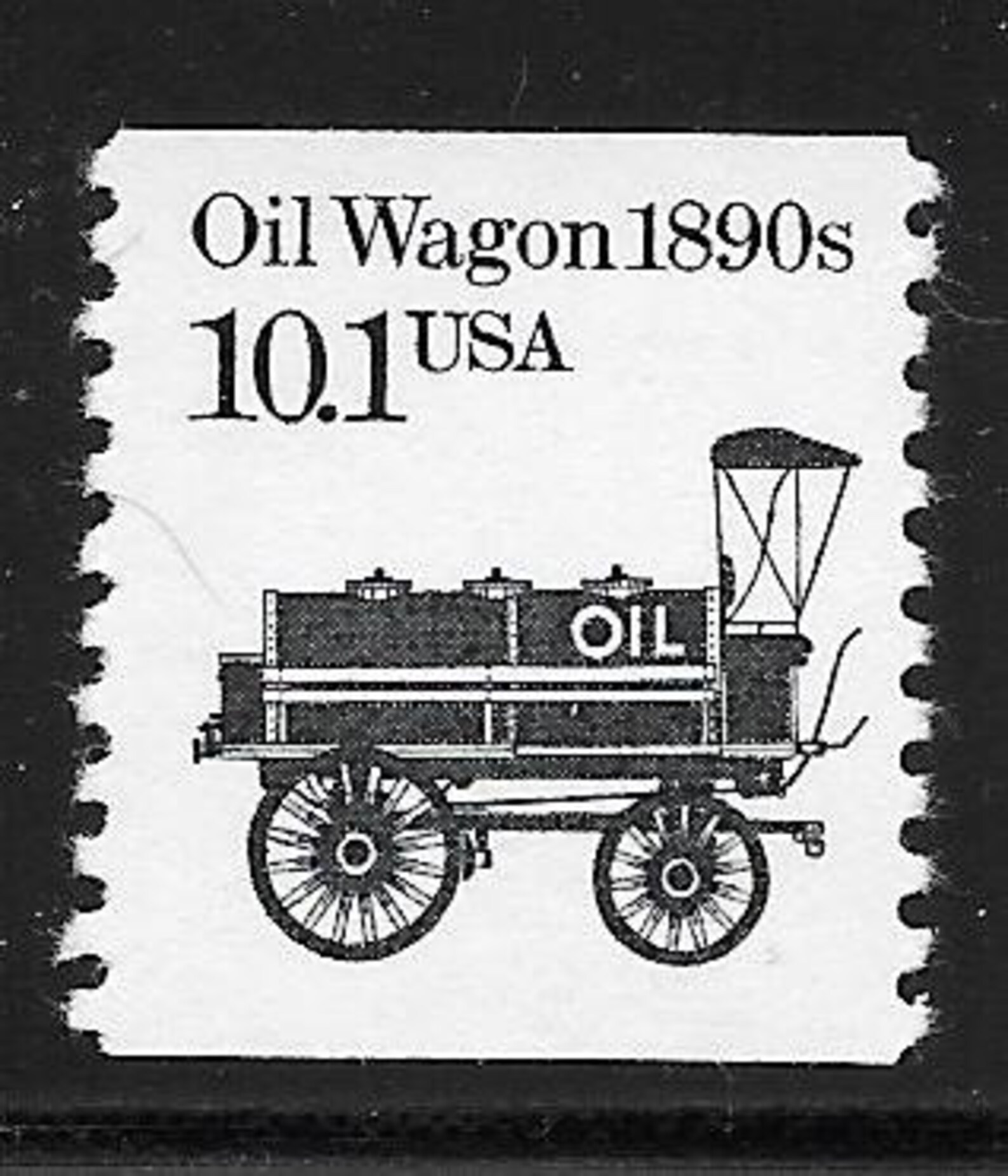 10 10.1c Oil Wagon 1890's from 2nd Transportation Series Etsy