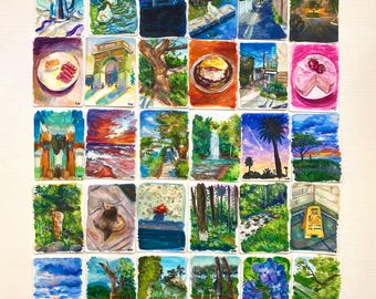 Plein Airpril 2026 Cards | Original Pieces