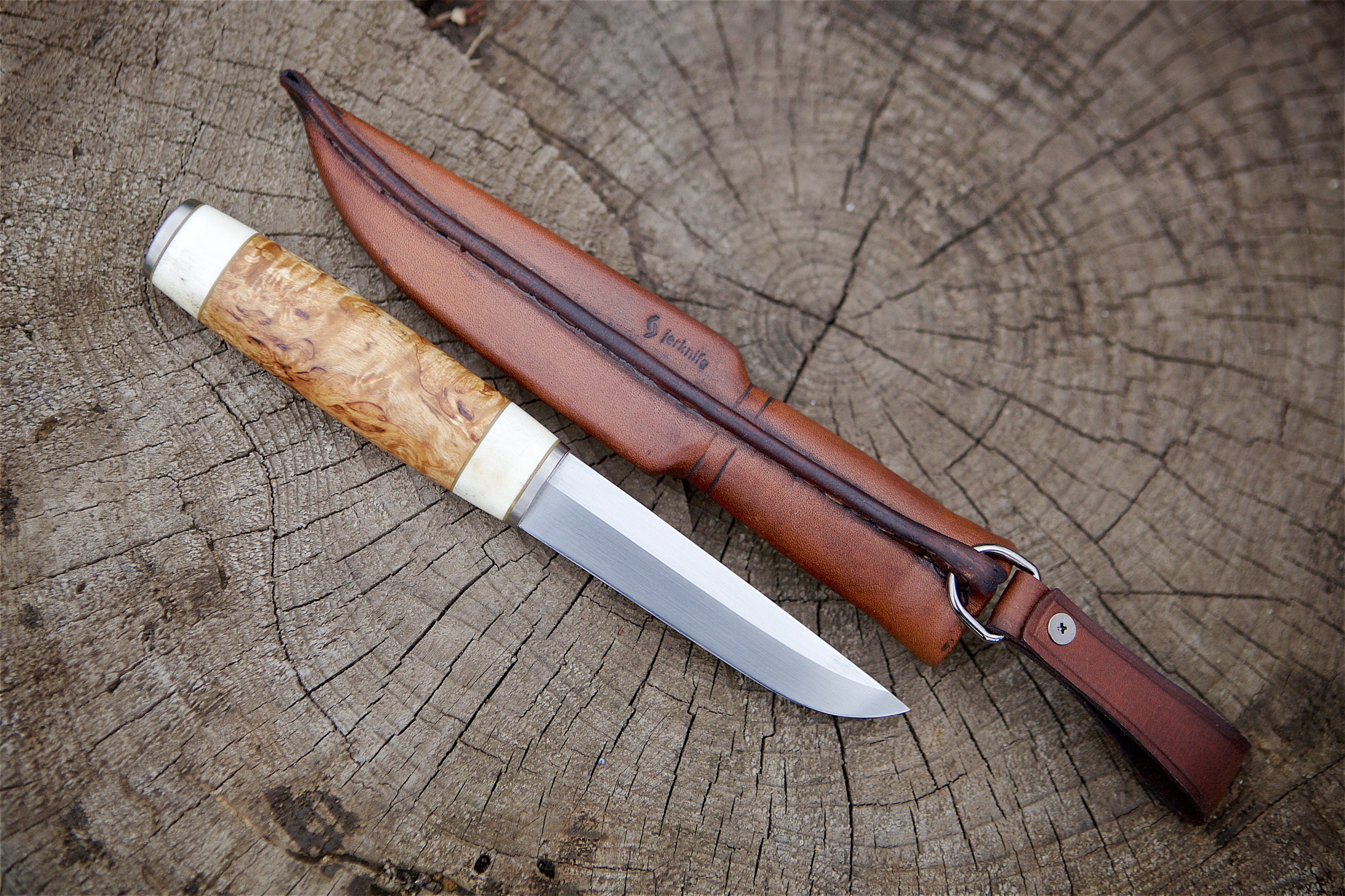 The traditional hand made puukko knife Etsy