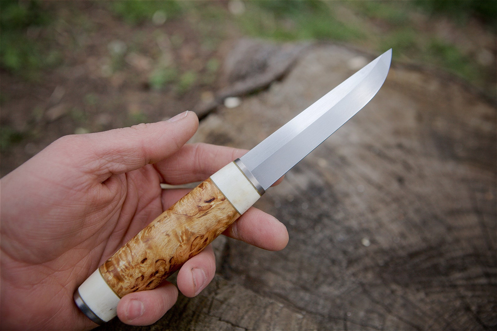 The traditional hand made puukko knife Etsy