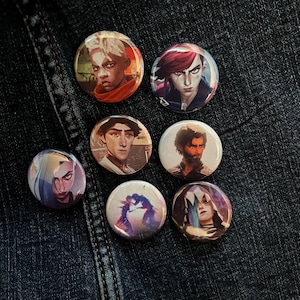Jayvik, Timebomb + more Pins + magnets 1.25 individual or set