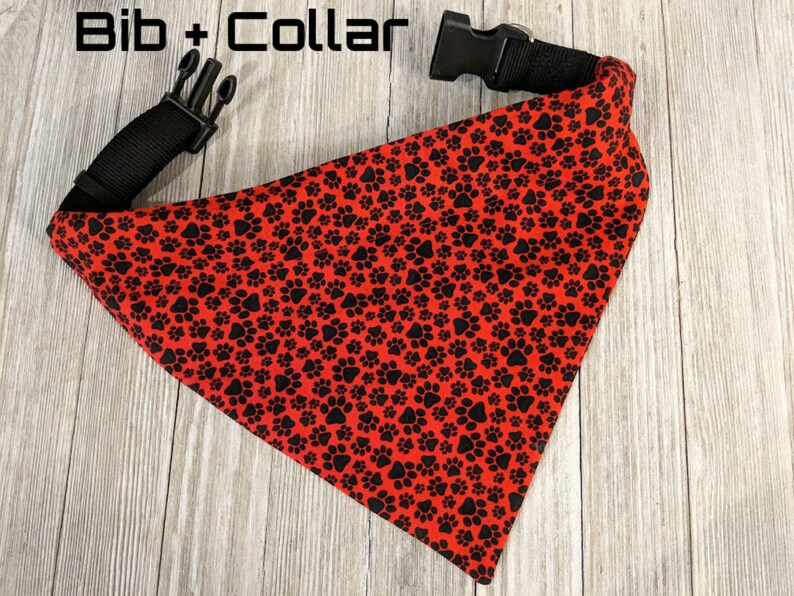 Red Checkered Dog Bib Bandana Checkered Bib Bandana. Custom Buffalo Plaid Bandana Checkered Dog Bandana Personalized Bandana for Dog
