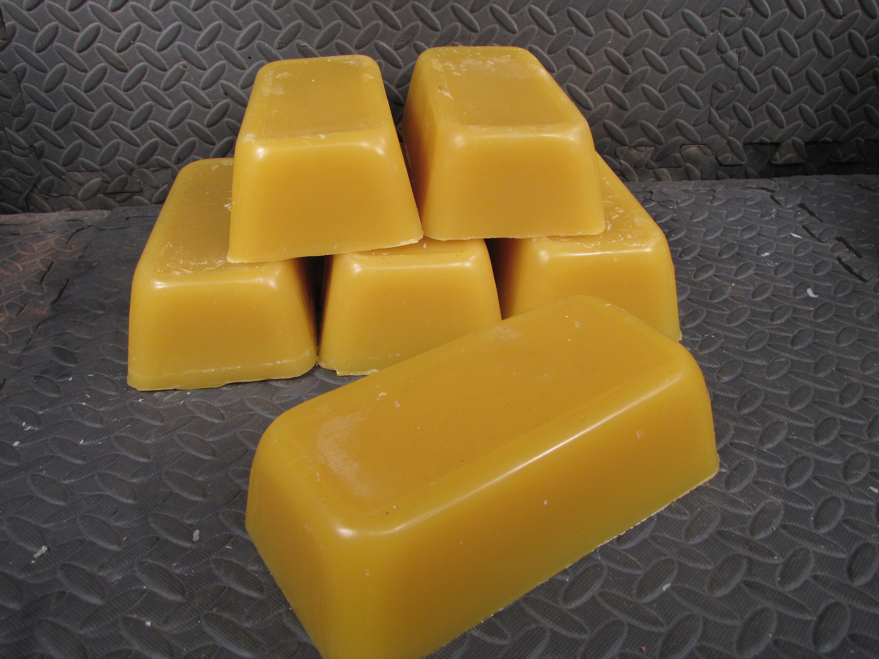 12lb Yellow PARAFFIN WAX candle making lot UNSCENTED