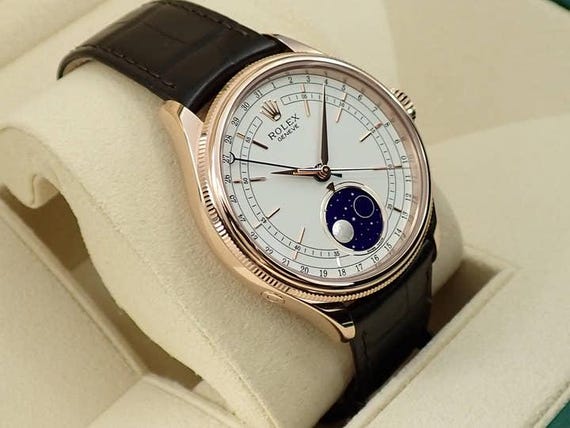 Rolex Cellini Moon Phase  Reference 50535Used - image 3