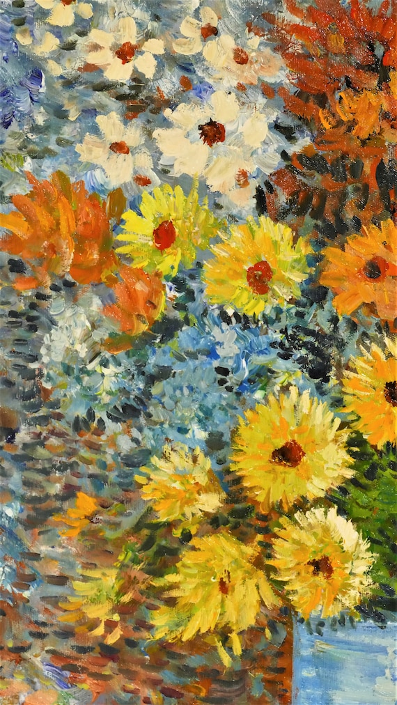 Van Gogh Leinwanddruck – Blumenposter „Japanische Rose Und Anemonen-Vase“, Ungerahmt, Für Wanddekoration