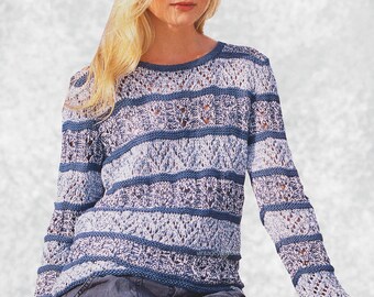 Modello maglione lavorato a maglia Modello maglia vintage Modello maglione lavorato a maglia per donna Pullover modello maglia