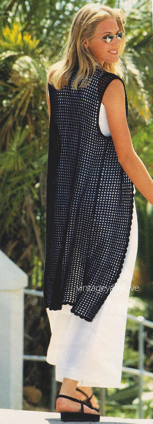 40 Summer Cardigan Crochet Patterns to Keep You Cool and Layered 32 Crochet woman summer cardigan pattern. Vintage crochet