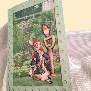 Peter Rabbit Junk Journal Kit including cover, Instant Download