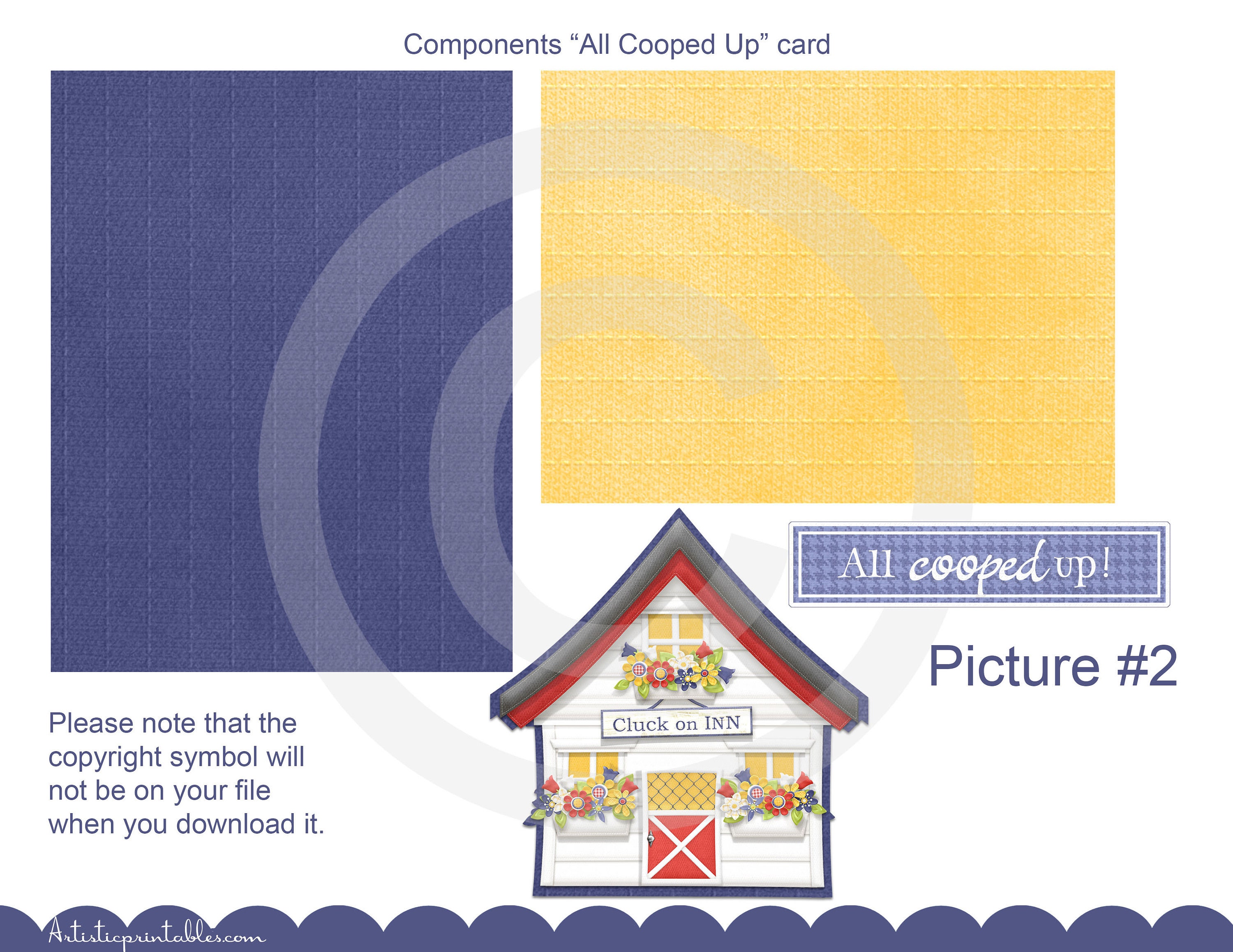 Two Digital Cards Plus Card Making Kits for Both Ecard Etsy