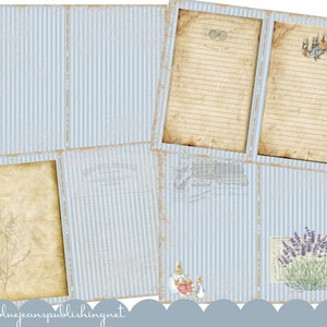 Peter Rabbit Junk Journal Kit, Printable, Instant Download, Ephemera,  Bunny, Digital kit,