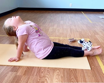 Kids Yoga Class Pet Yoga Lesson Plan Kit Digital Cards Animal Yoga Mindfulness Pets Homeschool