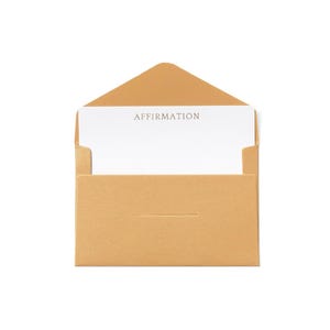 Pocket Affirmation Card – Mini Manifestation, Positive Reminder