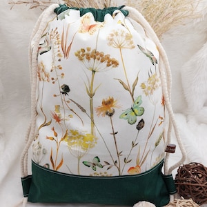 Turnbeutel mit Namen personalisiert für Kinder und Erwachsene / Rucksack / Schmutzbeutel / Stoffbeutel mehr Beutel im Shop Bild 6