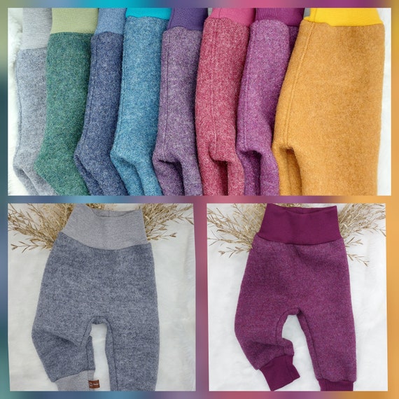 Walkhose / Wollhose für Kinder aus Schurwolle