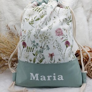 Turnbeutel mit Namen personalisiert für Kinder und Erwachsene / Rucksack / Schmutzbeutel / Stoffbeutel mehr Beutel im Shop Bild 4