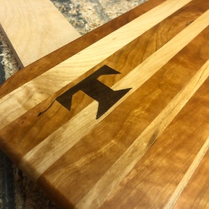 Custom Size Fitted Sink Cutting Board, Maple and Cherry