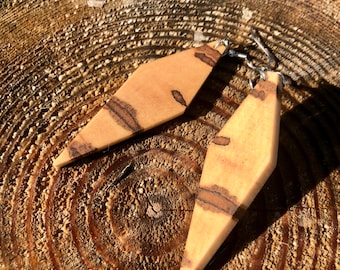 Ambrosia Maple Wood Earrings