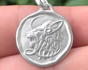 Pendentif Zodiaque Argent / Médaille Zodiaque