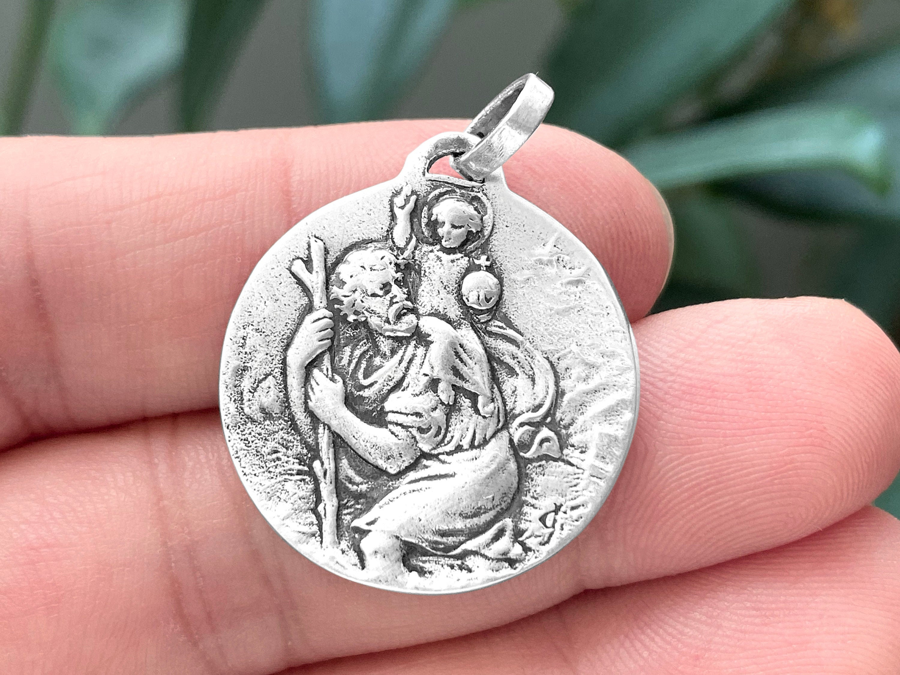 Old st christopher medal Outlet