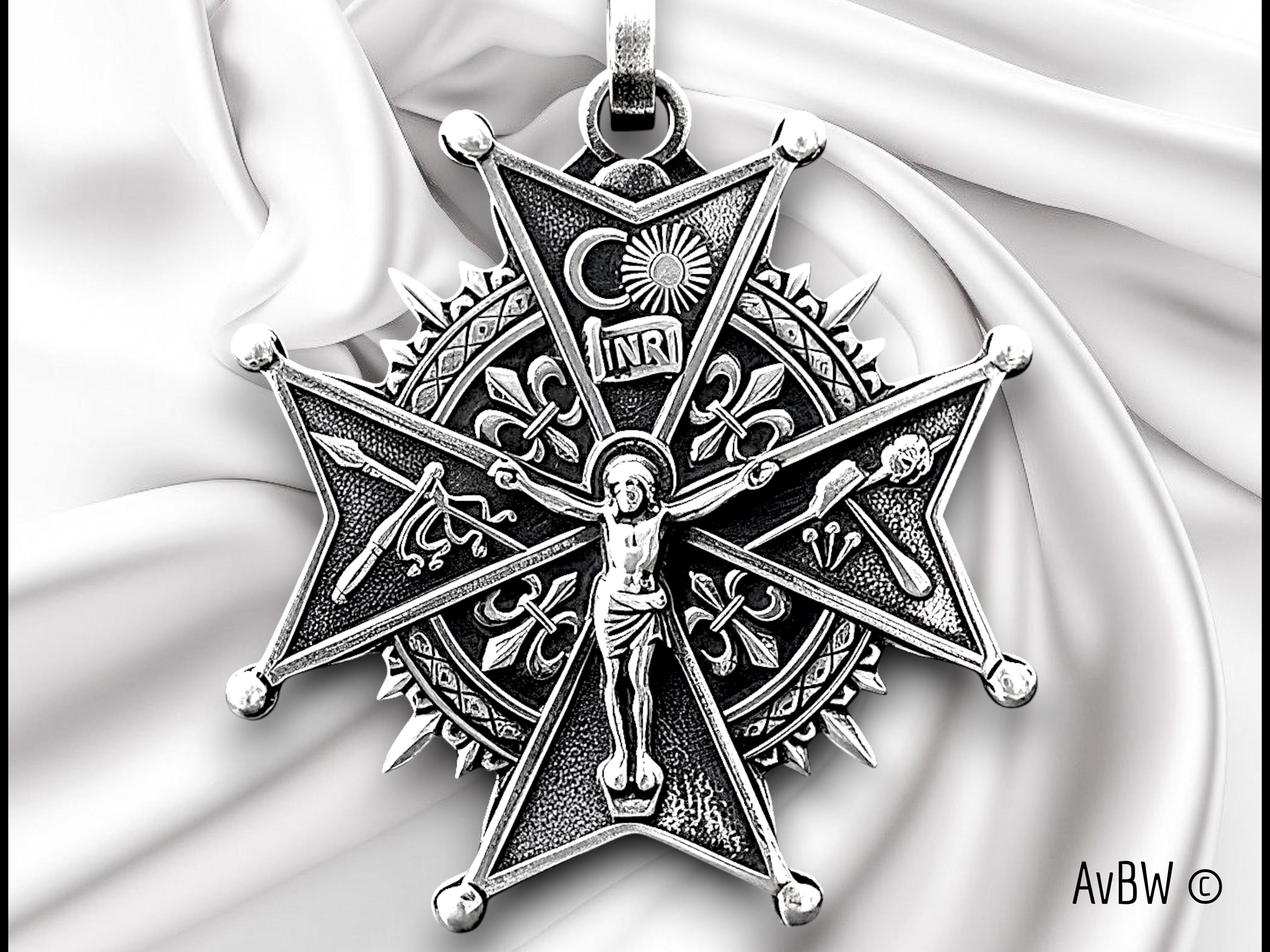 Maltese Cross 925 - Etsy display picture 3