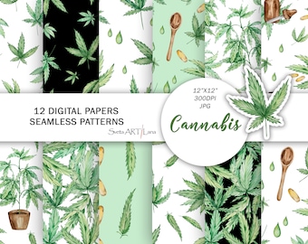 Weed Wrapping Paper - Etsy