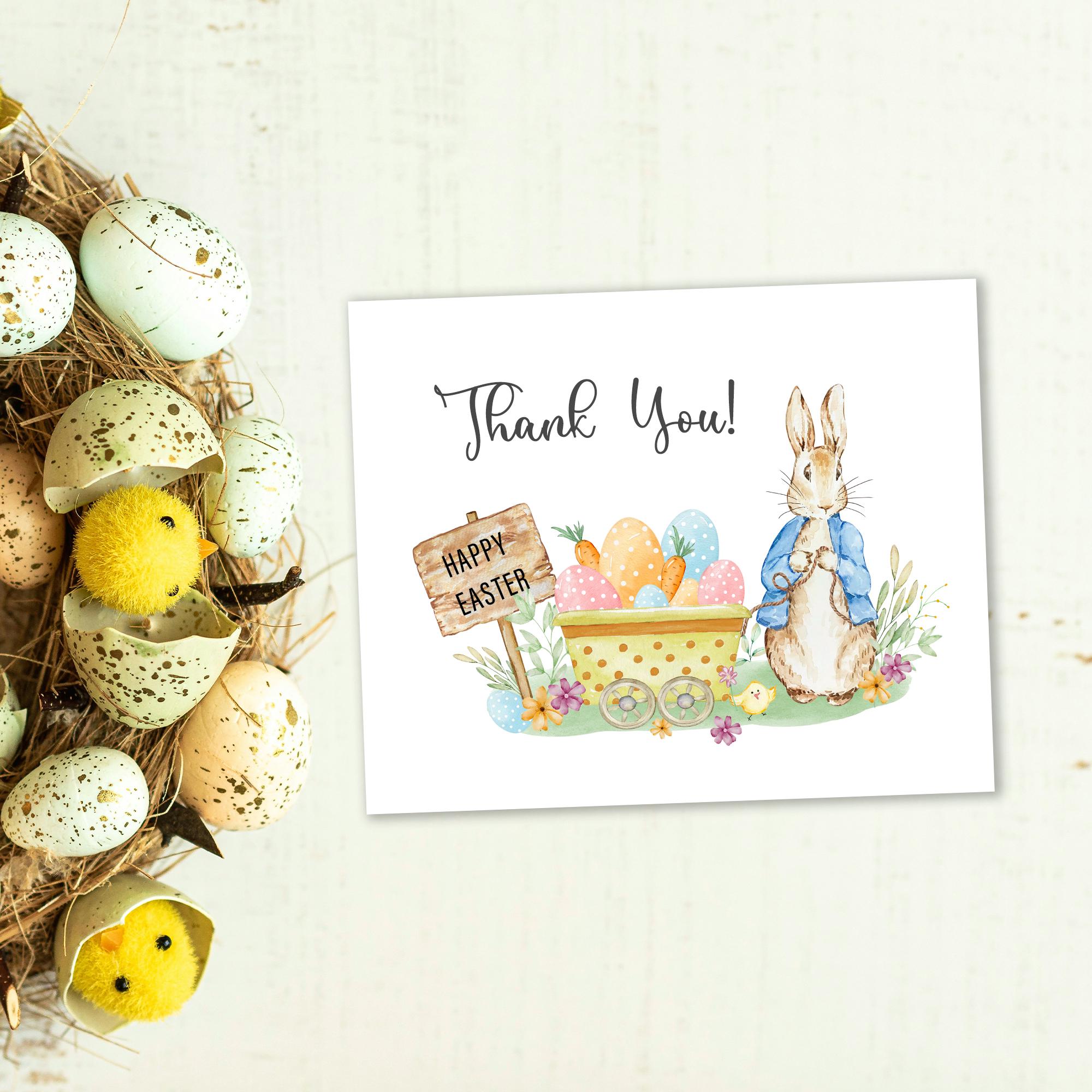 Peter Rabbit Happy Easter Clipart | Watercolor Rabbit PNG | Easter ...