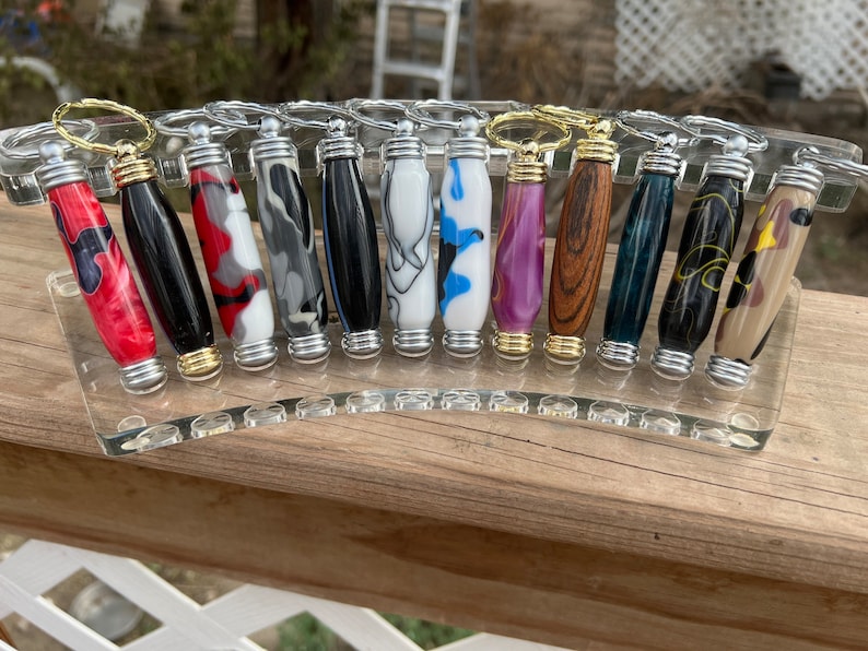 Secret Compartment Keychain Etsy