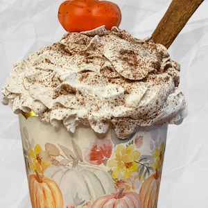 Fake cupcakes, faux cupcakes, fake sweets, fall fake cupcakes, Autumn fake cupcakes, fake prop, photo prop, Decor prop, bakery fake bake