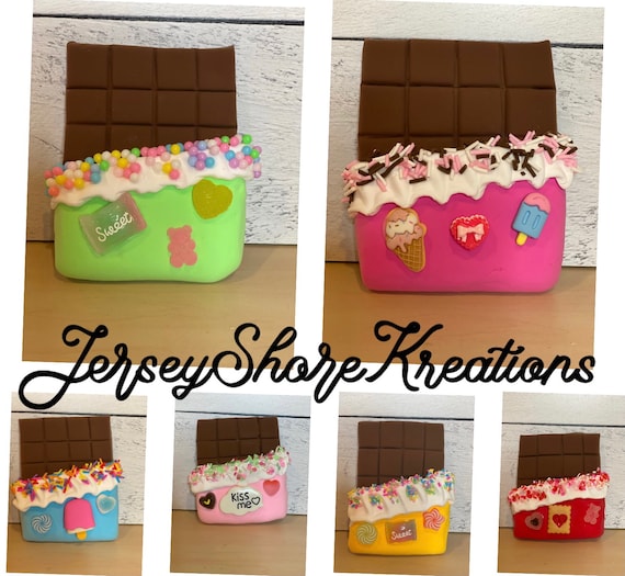 Fake chocolate bar, fake bake decor, faux sweets, candy props, food props, kitchen Decor, Valentine’s faux Decor