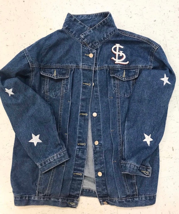baseball denim jacket