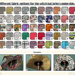 Brown Witch or Wizard Hat: Custom Fleece Costume for Cosplay, Varity of colors, sizes image 8
