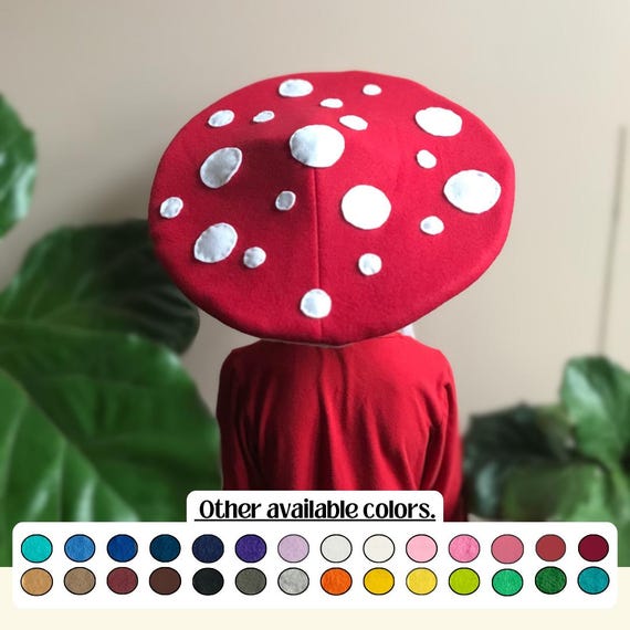 Costume Da Fungo Con Pois Per Bambini, Ragazzi E Adulti - Italia