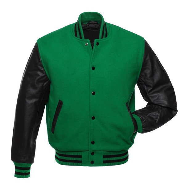 Custom Men Letterman Jacket Etsy