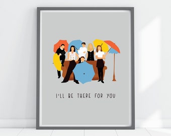 Friends Umbrellas Etsy