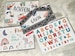 Personalized Placemats - Kids Placemats - Activities on Back - Unicorns - Cars, Trucks, Cactus, Alphabet -Shapes Custom - Student Gifts 