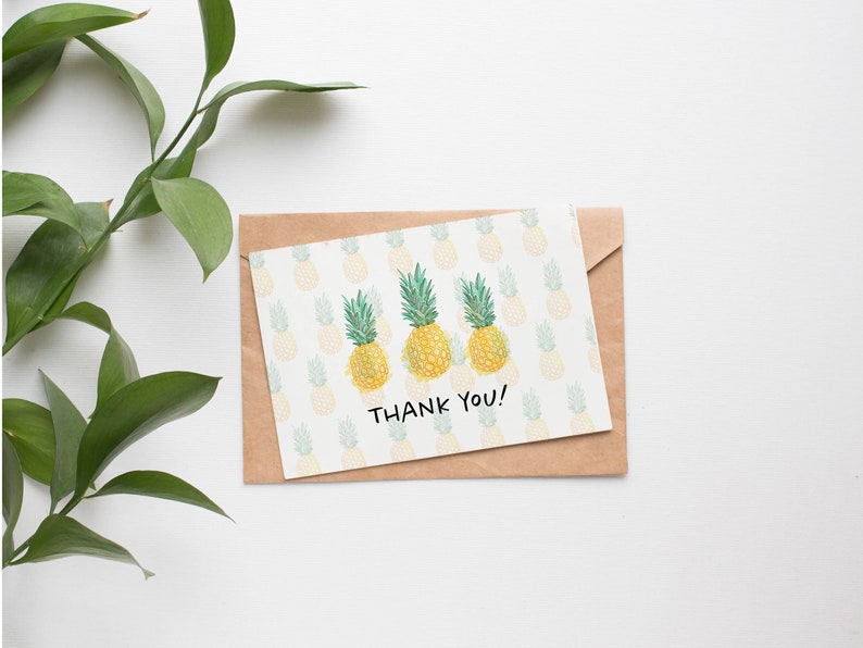 Summer Party Thank You Cards