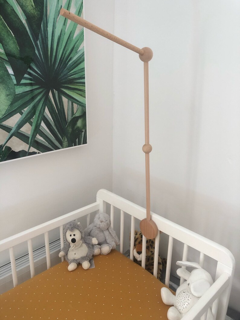 Baby Mobile Holder Wood Mobile Arm Baby Mobile Stand Crib Etsy
