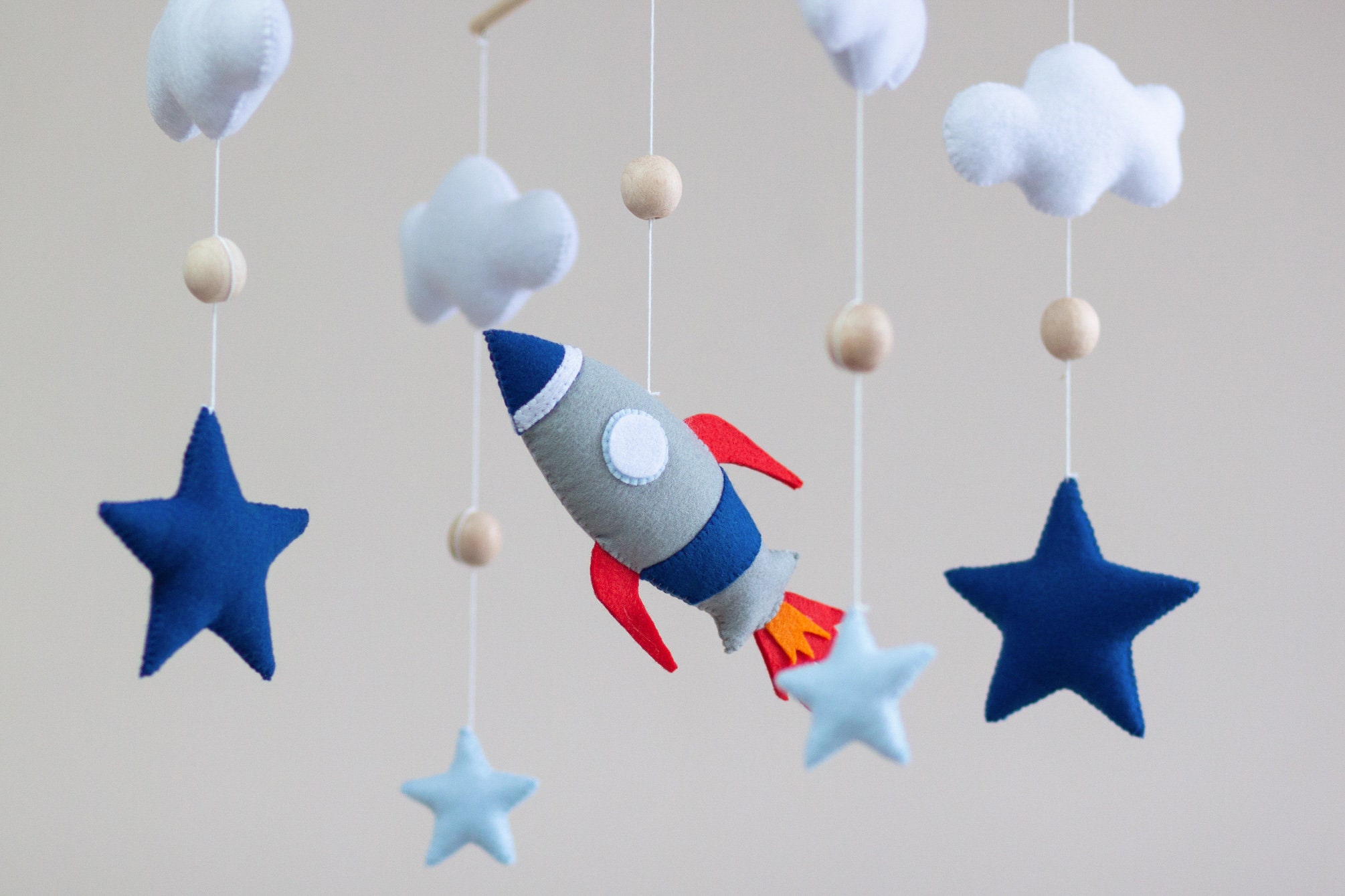 Space Baby Mobile Baby Crib Mobile Space Nursery Nursery Etsy UK