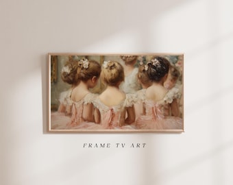 Ballet Ballerina Frame TV Art (Digital Download)