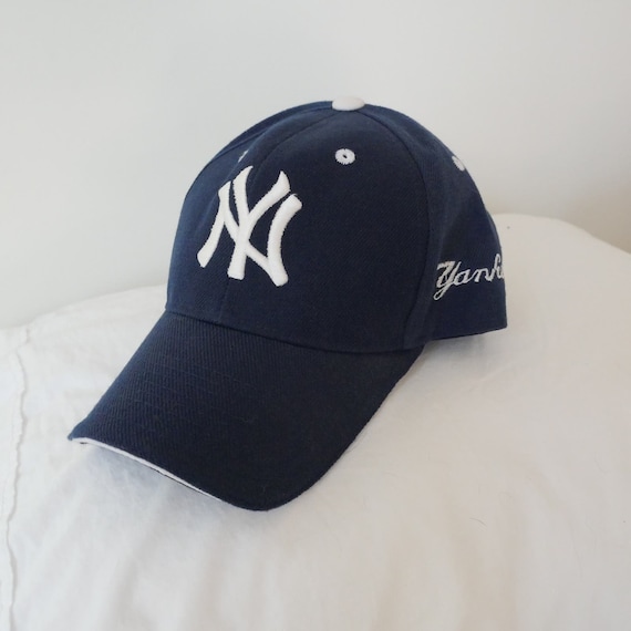 Vintage New York Yankees baseball cap hat embroid… - image 1