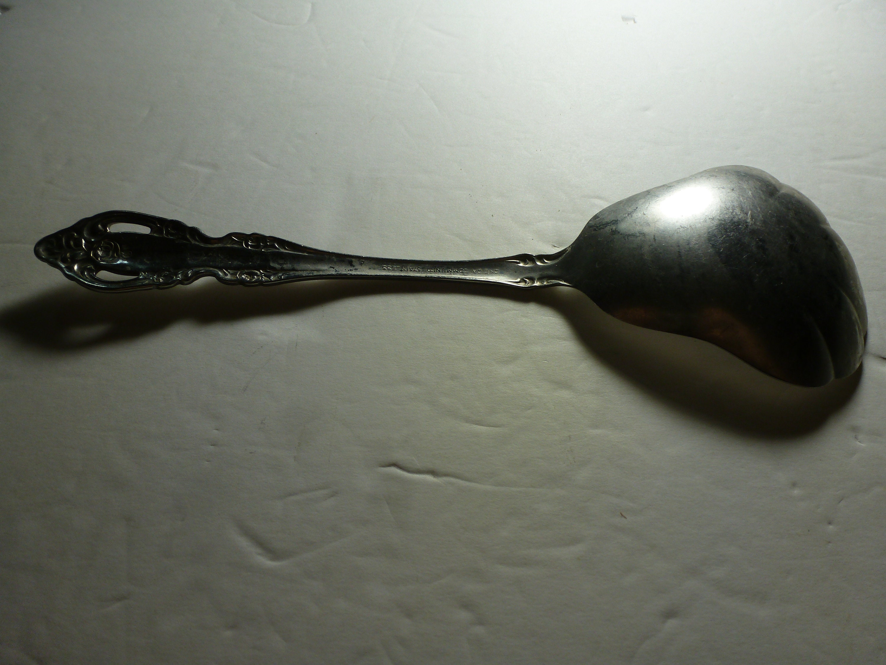 Oneida Community Stainless Steel Scalloped Casserole Spoon and Etsy