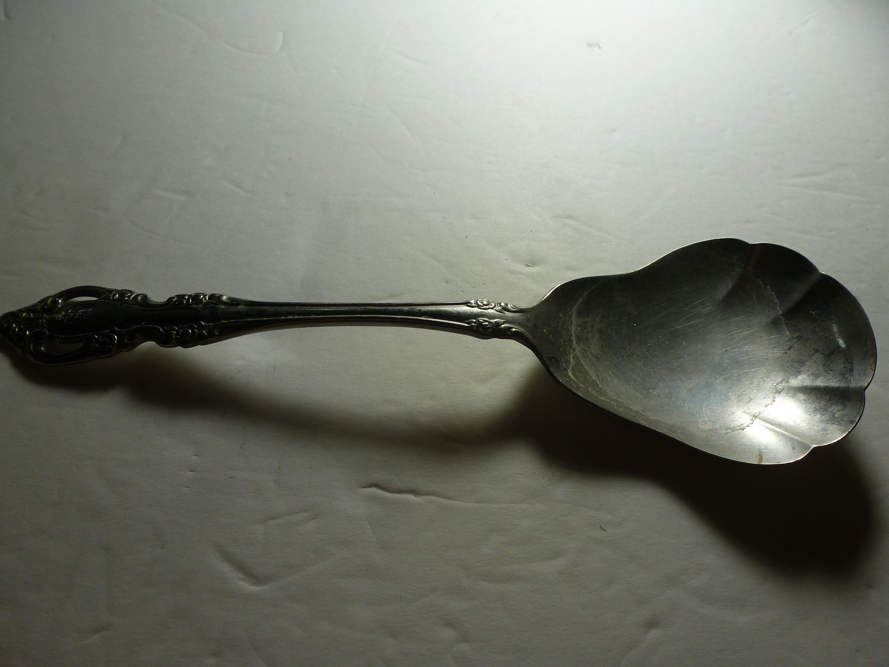 Oneida Community Stainless Steel Scalloped Casserole Spoon and Etsy