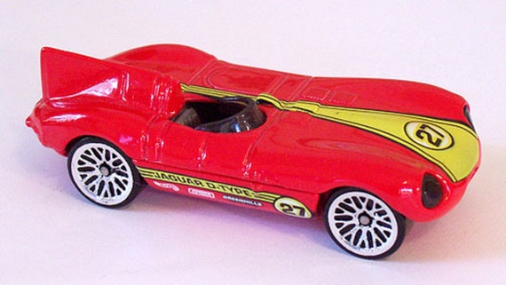 hot wheels jaguar d type 1997