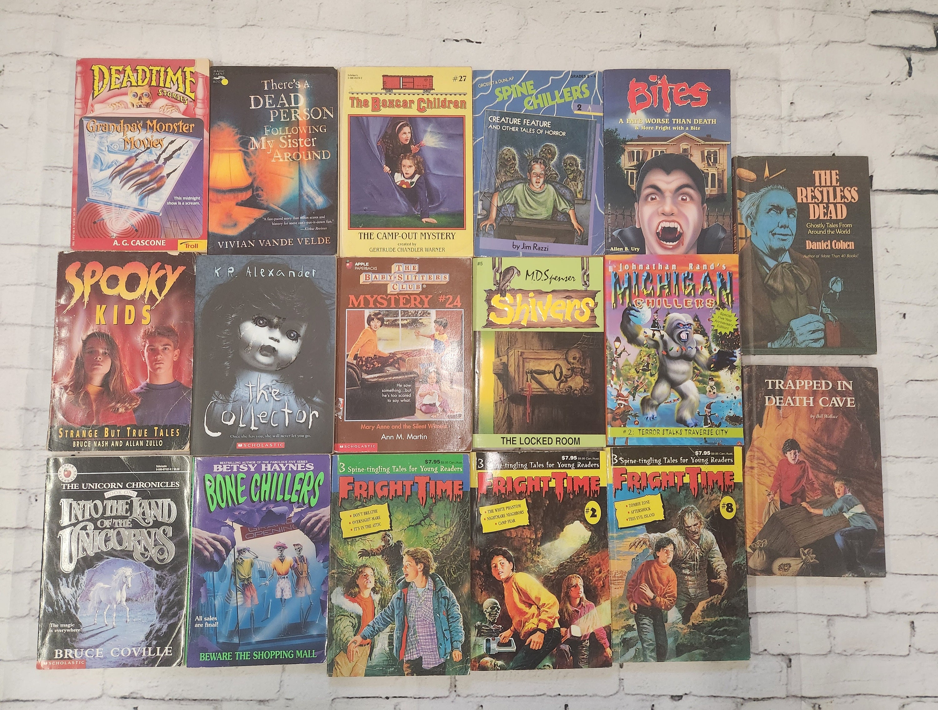 Young Adult Children Horror Paperback Fiction Books - YOU  Fun Fax Horror Book Paperback YA Reader UK Series 3 4 5 7 9 Lot 5 1990s main image 0