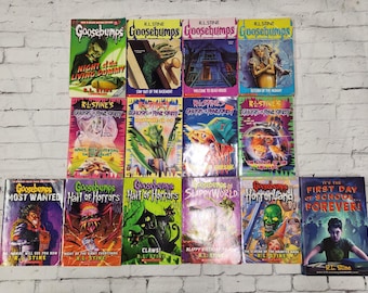 90's Goosebumps Series Books by R.L. Stine Paperback, You Pick