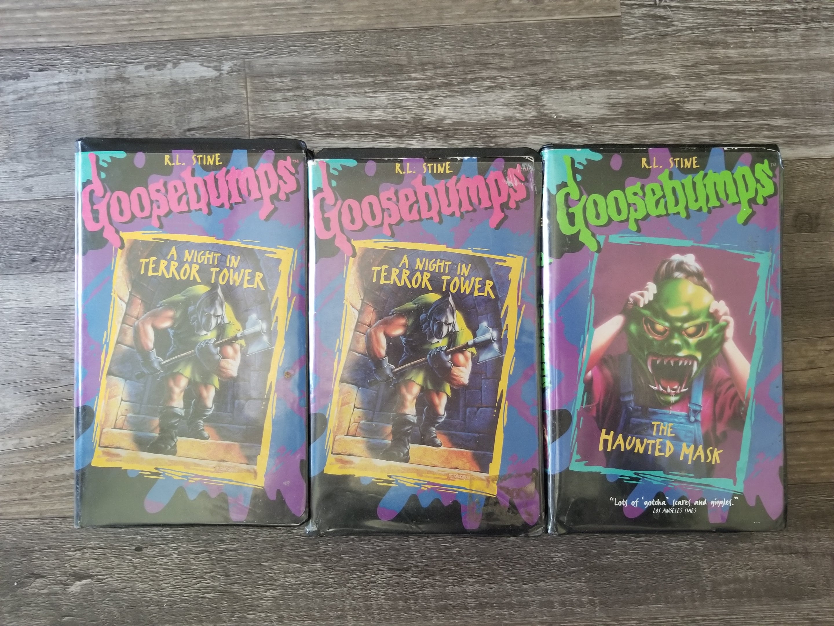 Goosebumps R.L. Stine VHS Tapes Book Movies Night in Etsy Ireland