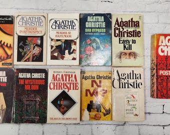 Vintage Agatha Christie Books - you pick