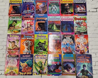 90's Goosebumps Series Books by R.L. Stine Paperback, You Pick